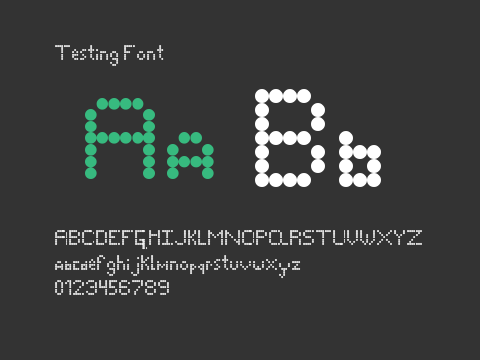 Testing Font