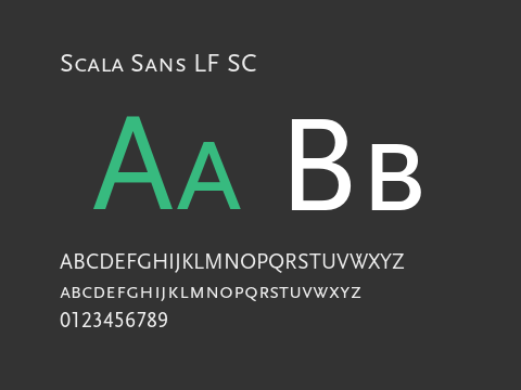 Scala Sans LF SC