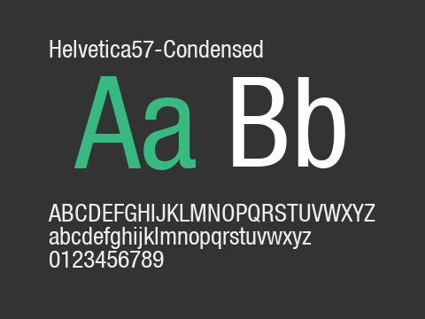 Helvetica57-Condensed