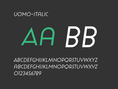 Uomo-Italic