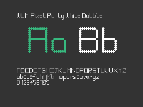 WLM Pixel Party White Bubble