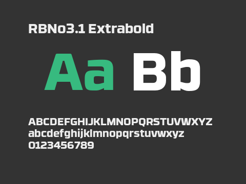 RBNo3.1 Extrabold