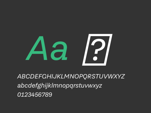 TragicGrotesk-RegularItalic