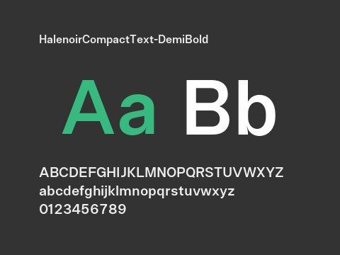 HalenoirCompactText-DemiBold