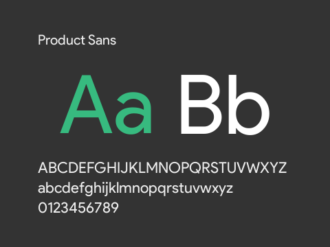 Product Sans