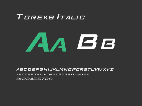 Toreks Italic