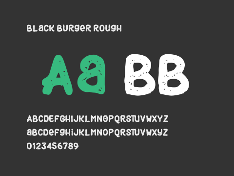 Black Burger Rough