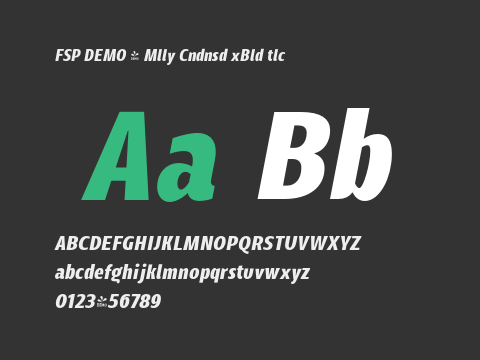FSP DEMO - Mlly Cndnsd xBld tlc