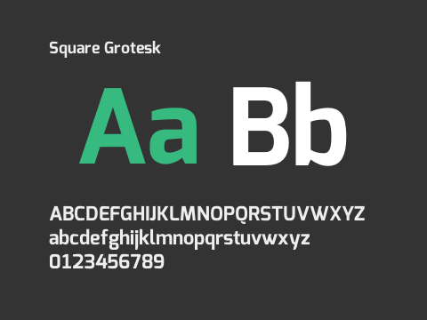 Square Grotesk