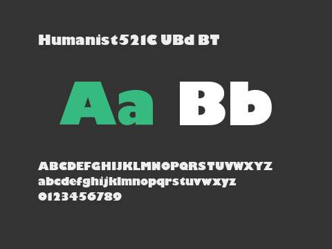 Humanist521C UBd BT