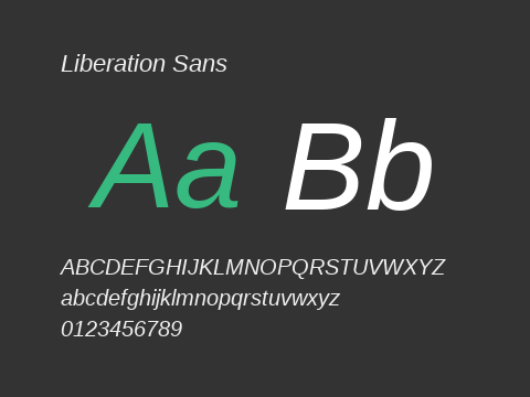 Liberation Sans