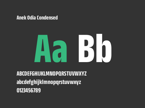 Anek Odia Condensed