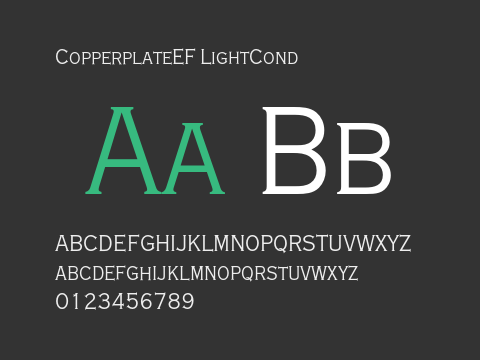 CopperplateEF LightCond