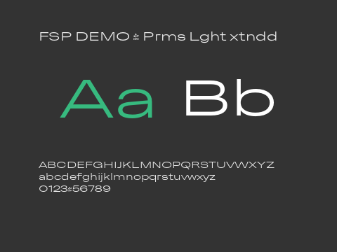 FSP DEMO - Prms Lght xtndd