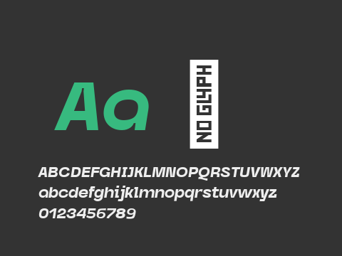 Caleb Grotesk Extra Bold Italic