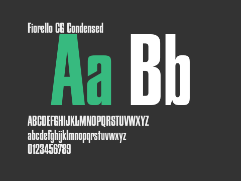 Fiorello CG Condensed