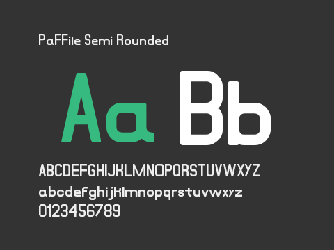 PaFFile Semi Rounded