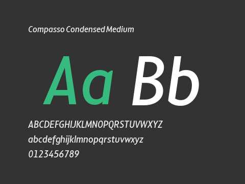 Compasso Condensed Medium