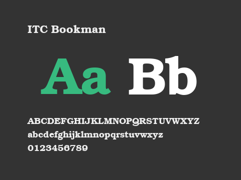 ITC Bookman