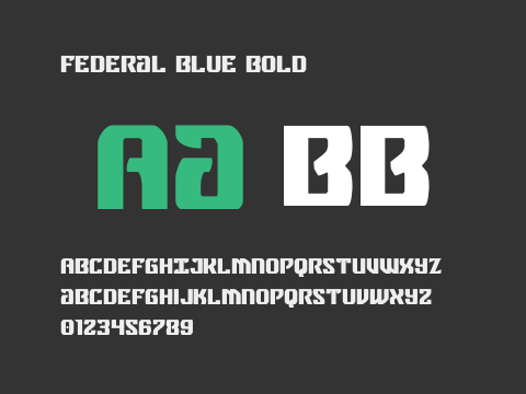 Federal Blue Bold