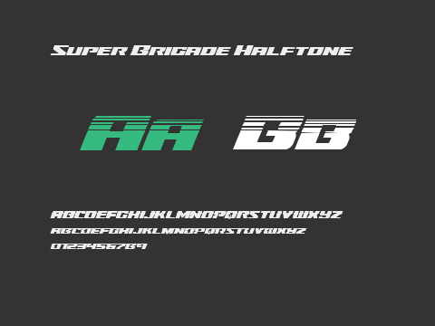 Super Brigade Halftone