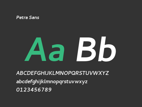 Petra Sans