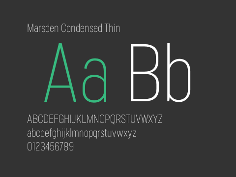 Marsden Condensed Thin