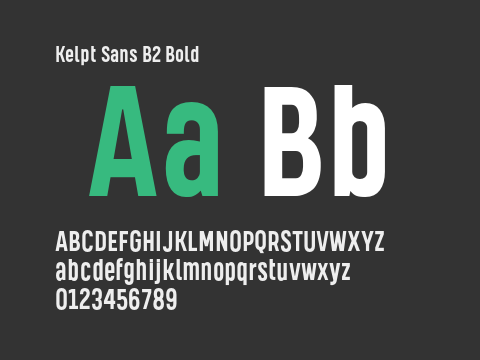 Kelpt Sans B2 Bold