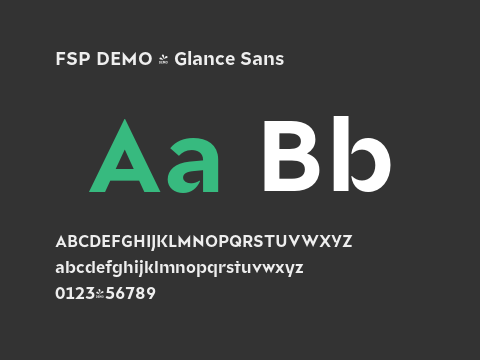 FSP DEMO - Glance Sans