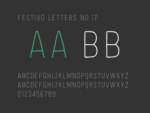 Festivo Letters No.17