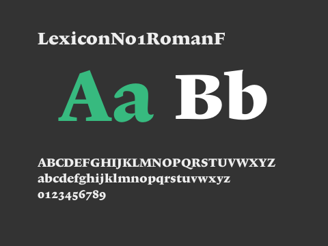 LexiconNo1RomanF