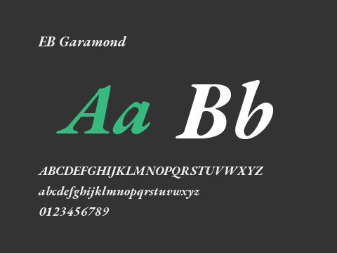 EB Garamond