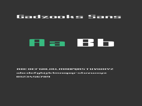 Gadzooks Sans