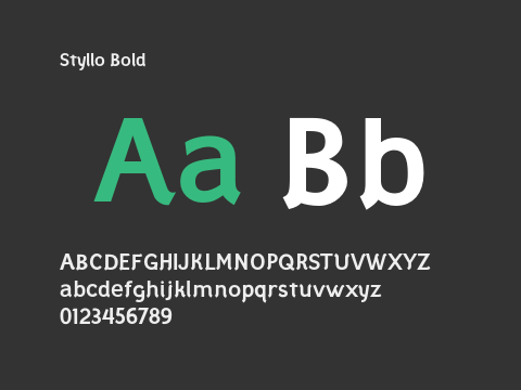 Styllo Bold