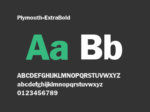 Plymouth-ExtraBold