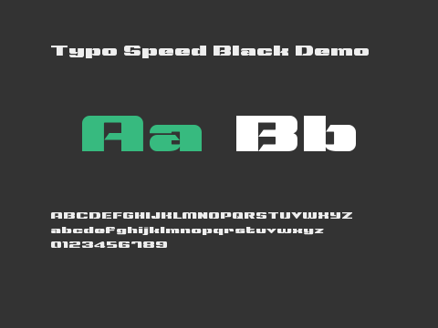 Typo Speed Black Demo