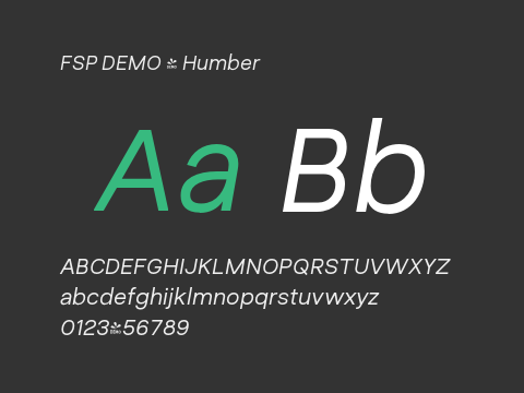 FSP DEMO - Humber