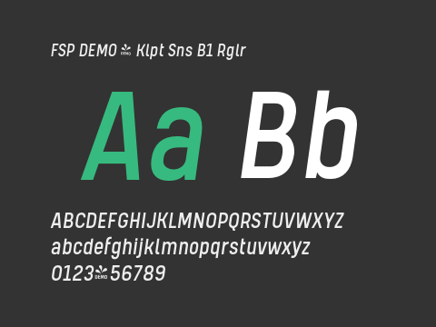 FSP DEMO - Klpt Sns B1 Rglr