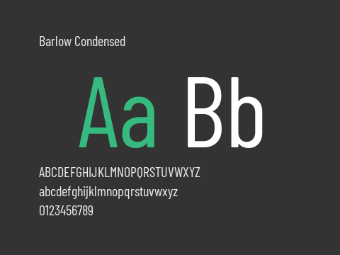 Barlow Condensed