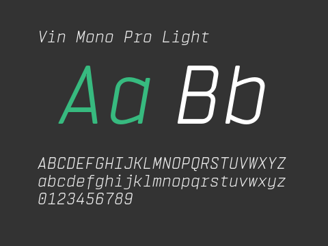 Vin Mono Pro Light