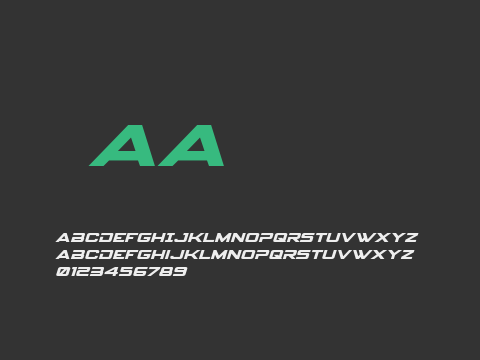 Spy Agency Expanded Italic