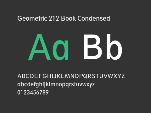 Geometric 212 Book Condensed