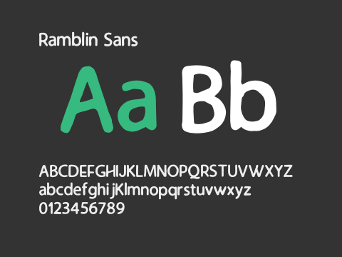 Ramblin Sans