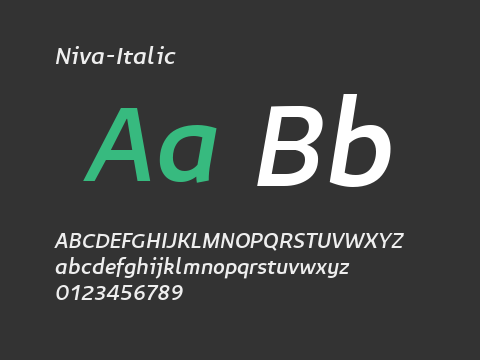 Niva-Italic