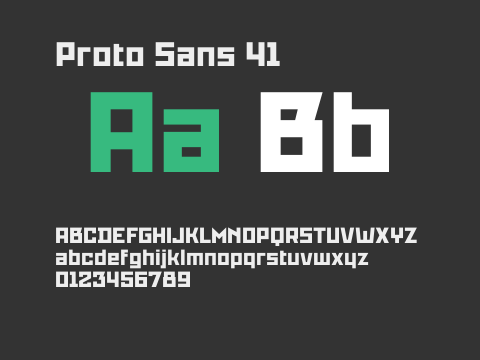 Proto Sans 41