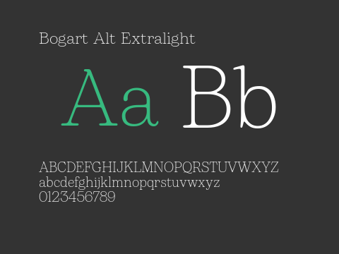 Bogart Alt Extralight