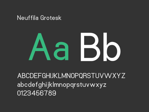 Neuffila Grotesk