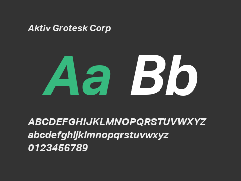 Aktiv Grotesk Corp