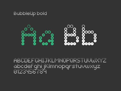 BubbleUp bold