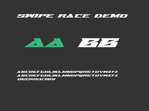 Swipe Race Demo